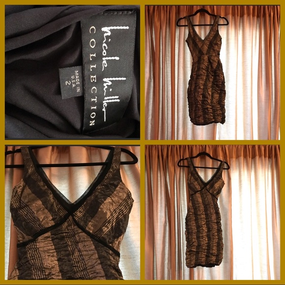 Nicole Miller Dresses & Skirts - Nicole Miller cocktail ruched dress.
